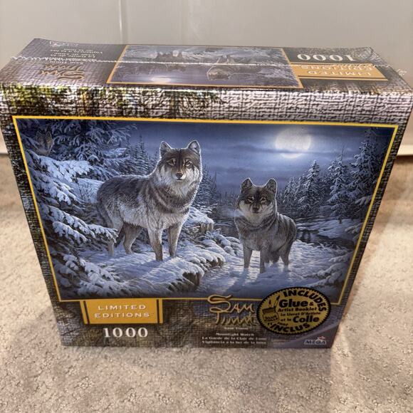 Limited Editions Moonlight Watch Sam Timm 1000 Piece Jigsaw Puzzle New Sealed - Picture 2 of 6